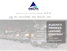 Tablet Screenshot of deltaleasing.com